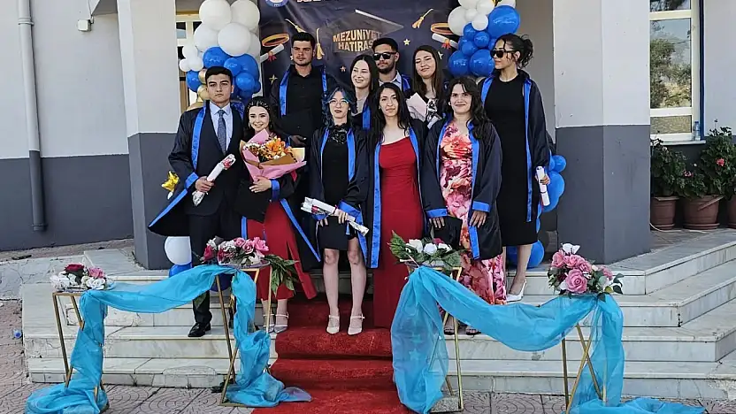 Gökçen Anadolu Lisesi'nde Mezuniyet Coşkusu