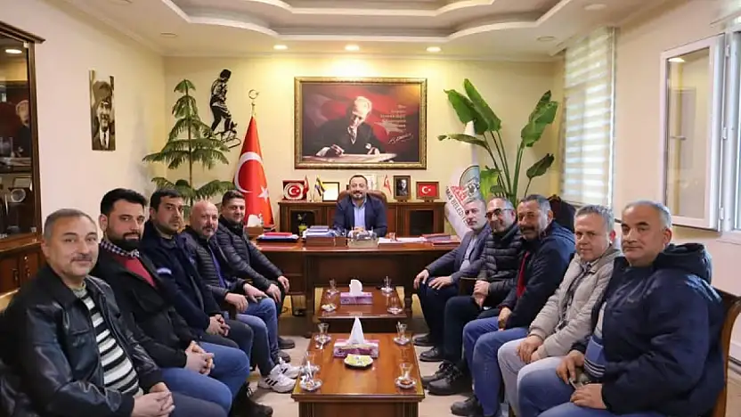 Hakan Güçlü'den Belediye Başkanı Turan'a Ziyaret