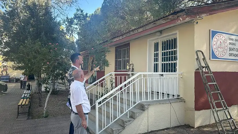 İlçe Milli Eğitim Müdürü Serdar Ökay'dan Ergenli Şehit Cevdet Aygün Ortaokulu'na Ziyaret