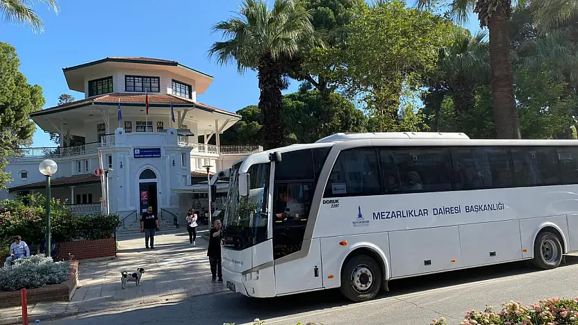İzmir Büyükşehir Belediyesi'nden Bayramda Kabristan Ziyaretleri İçin Ücretsiz Ulaşım Hizmeti