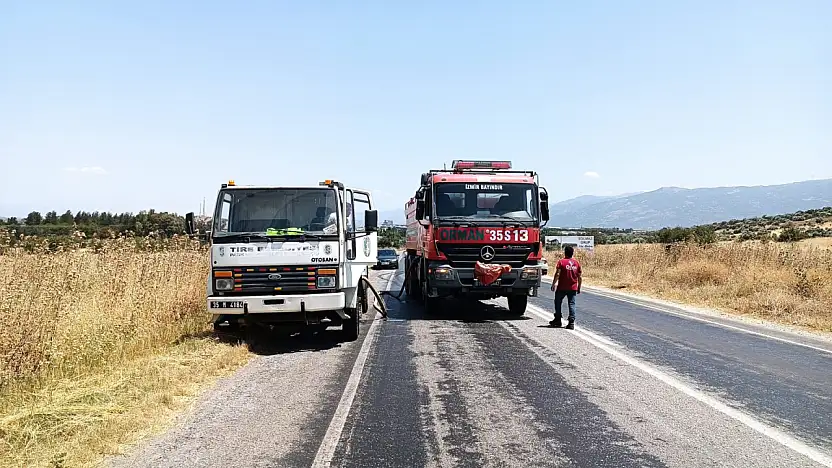 Karateke'de Yangın Söndürüldü