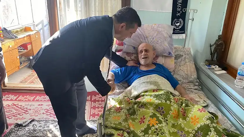 Kaymakam Erdoğan'dan Vefa Dolu Ziyaret: Kore Gazisi Nezir Amca'ya Saygı ve Şükran