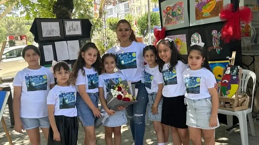 Kiraz'da Sanat Rüzgârı: Kiraz Anadolu Lisesi'nden Resim Sergisi