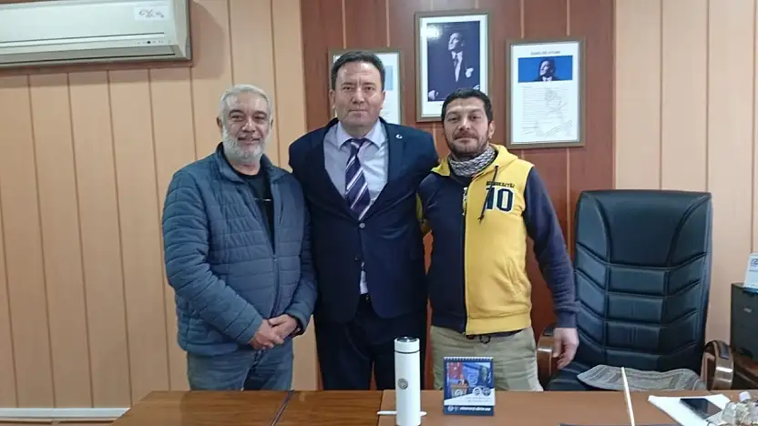 KİRAZ'DE EĞİTİM SENDİKALARINDAN MİLLÎ EĞİTİME ZİYARET