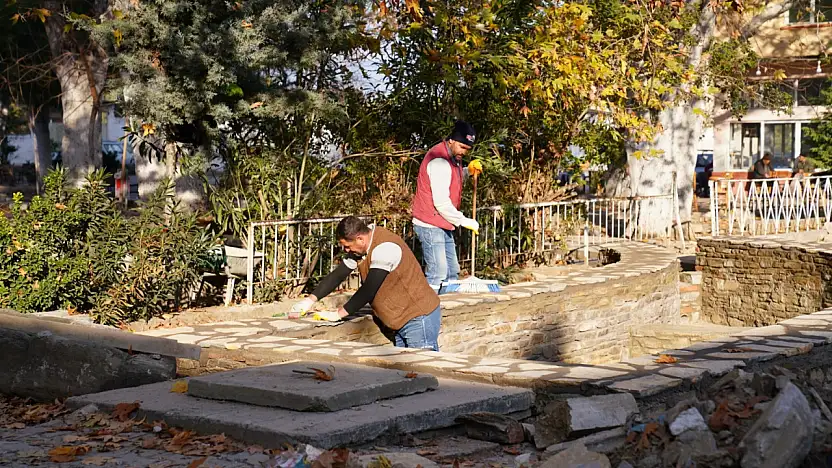Kırtepe köy meydanında kapsamlı düzenleme