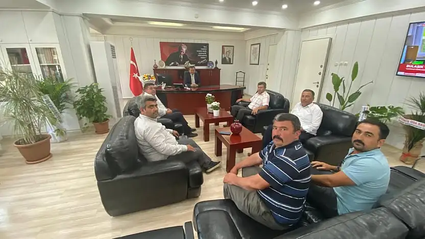 Mahalle Muhtarlarından Kaymakam Erdoğan'a Ziyaret