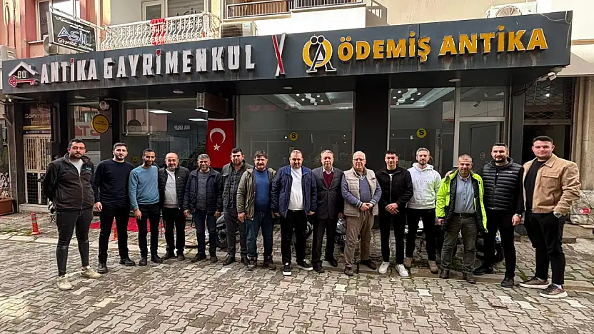 Ödemiş demirciler odası seçimleri öncesi Erdem Derya'dan mahalle buluşması