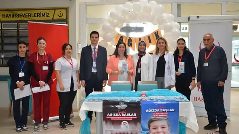 Ödemiş Devlet Hastanesi'nde Ağız ve Diş Sağlığı Standı Açıldı