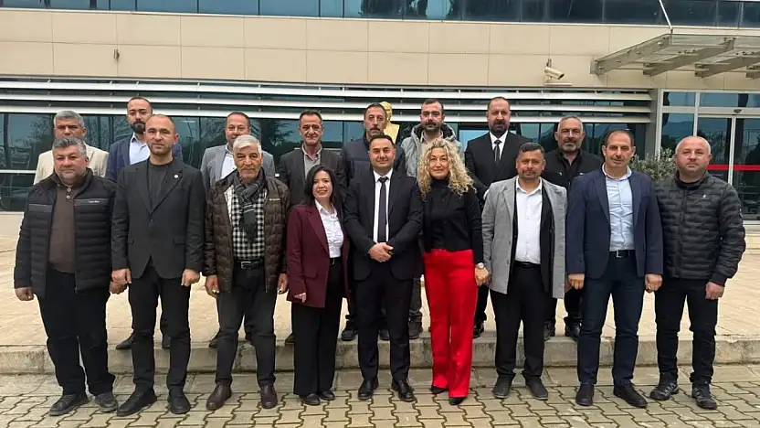 ÖDEMİŞ GIDA ESNAFI YENİ BAŞKANINI MAZBATAYLA TAÇLANDIRDI