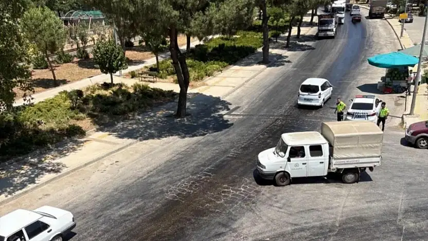 Ödemiş Hürriyet Mahallesi'nde Yağ Tehlikesi!
