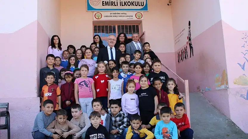 Ödemiş İlçe Milli Eğitim Müdürü Sunullah Desticioğlu'ndan Okul Ziyaretleri