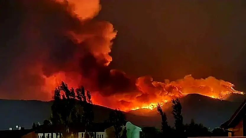 Ödemiş'te Yangın Dört Koldan Büyüyor!