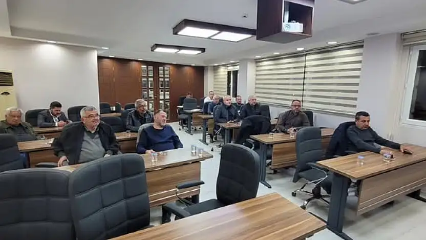 Ödemiş Ticaret Odası Kasım Ayı Meclis Toplantısını Gerçekleştirdi