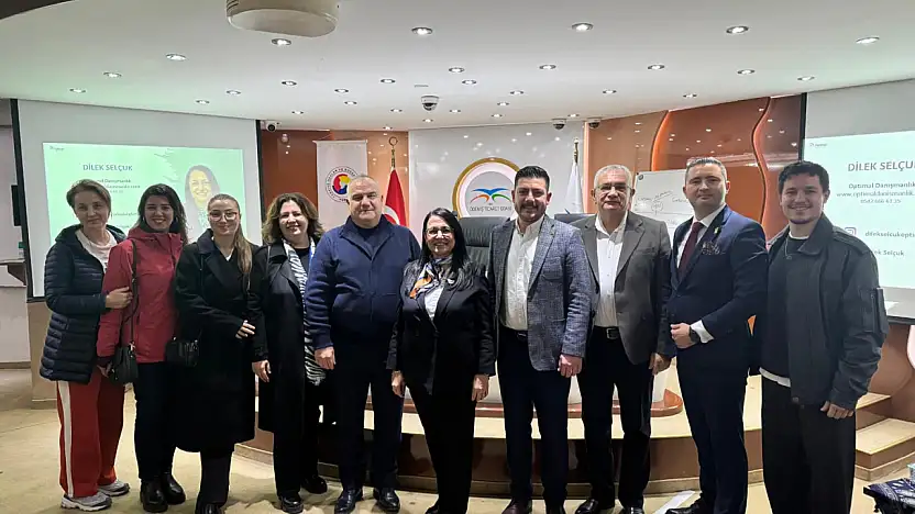 ÖDEMİŞ TİCARET ODASI'NDA STRES YÖNETİMİNE YOĞUN İLGİ