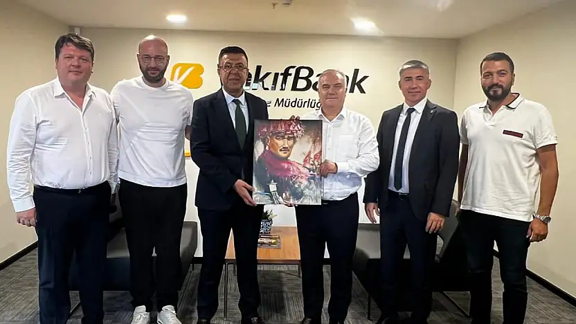 ÖDEMİŞ TİCARET ODASI'NDAN VAKIFBANK'A ZİYARET