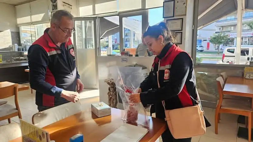 Tire'de Kırmızı Et Ürünlerine Sıkı Denetim