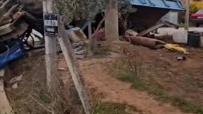 Tire'de Korkutan Traktör Kazası