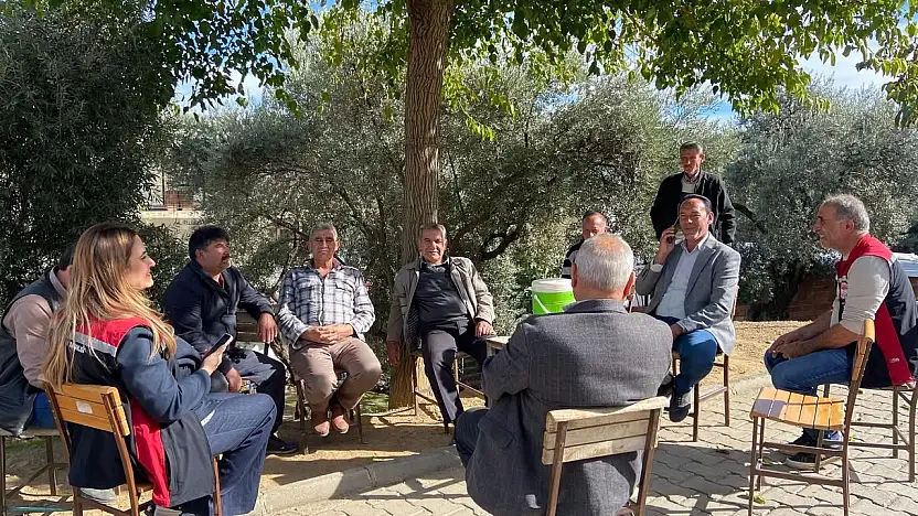 Tire'de Üreticilerle Tarım Toplantısı Düzenlendi