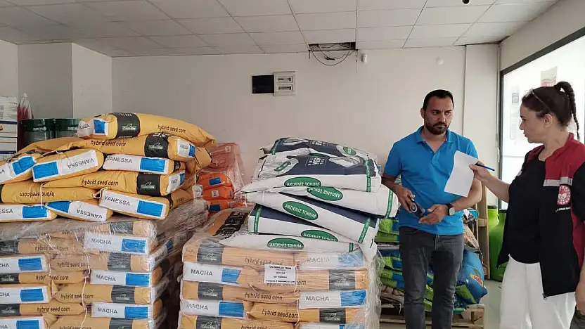 Tire İlçe Tarım ve Orman Müdürlüğü'nden Tohumluk ve Zirai İlaç Bayii Denetimleri