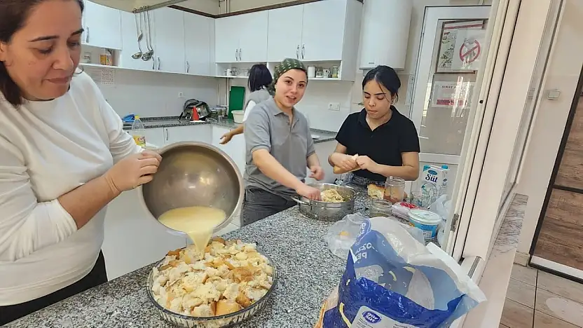 Tire MESEM Öğrencilerinden 'Bayat Ekmekleri Değerlendirme' Projesi