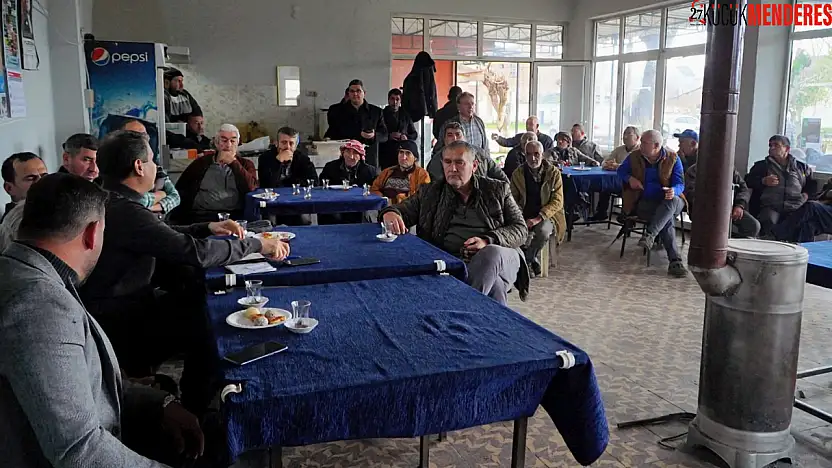 Tire Süt Kooperatifi Başkanı Osman Öztürk Kızılcahavlu'da