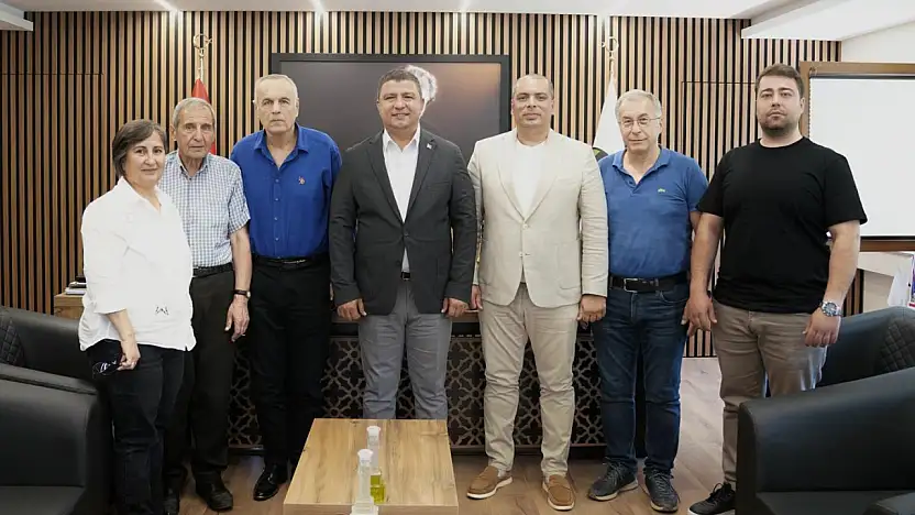 Tire Turizm Derneği'nden Başkan Okuroğlu'na Nezaket Ziyareti