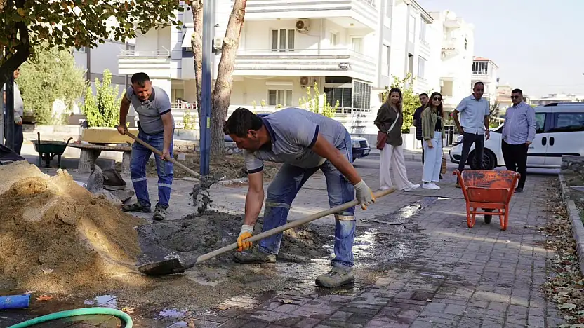 Yuvam Parkı'nda yenileme çalışmaları başladı