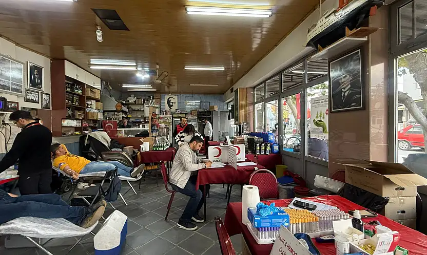 3 Eylül Mahallesi'nde Kızılay İçin Kan ve Organ Bağışı Etkinliği