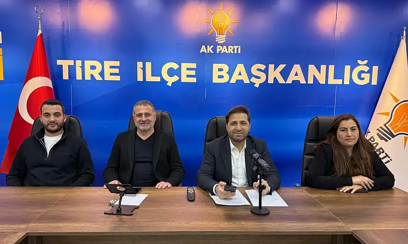 AK Parti Tire İlçe Teşkilatı Yönetim Kurulu Toplantısını Gerçekleştirdi