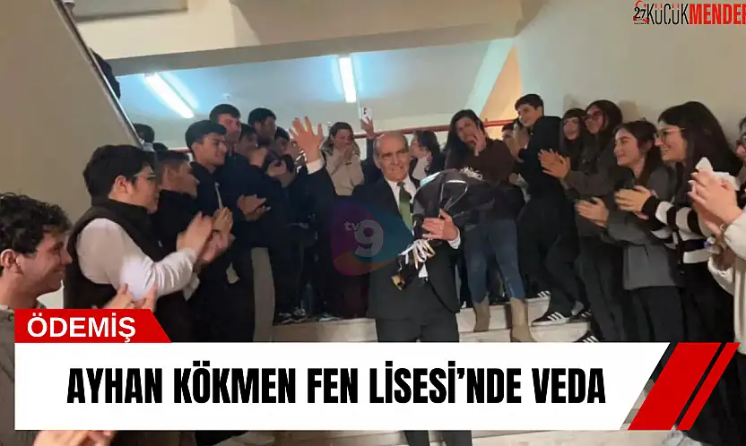 Ayhan Kökmen Fen Lisesi'nde veda