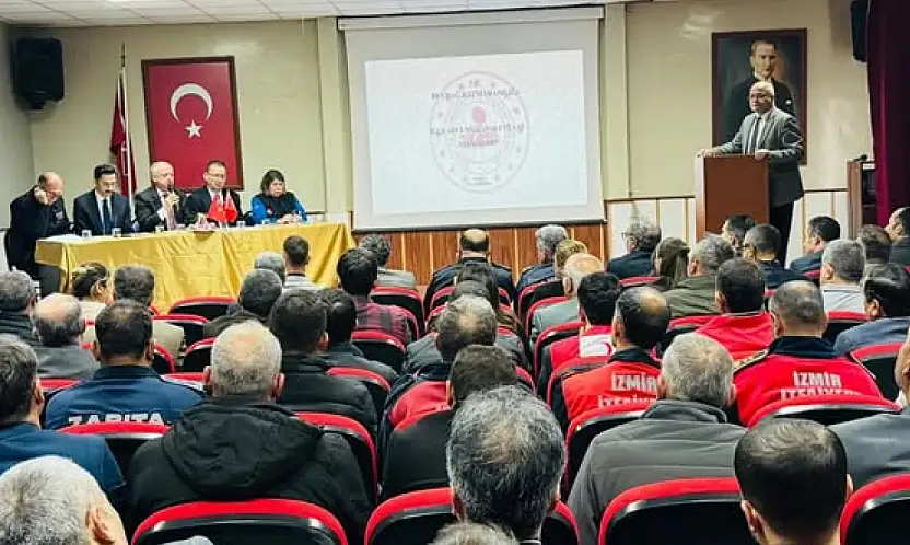 Beydağ ve Ödemiş'te Afetlere Hazırlık Toplantıları Gerçekleştirildi