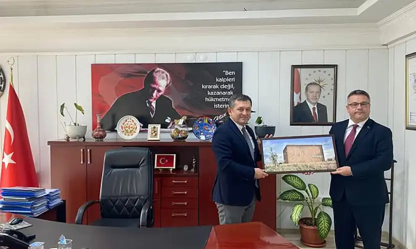 Birgi Tarihi Kent Alanı Yetkililerinden Kaymakam Erdoğan'a Ziyaret