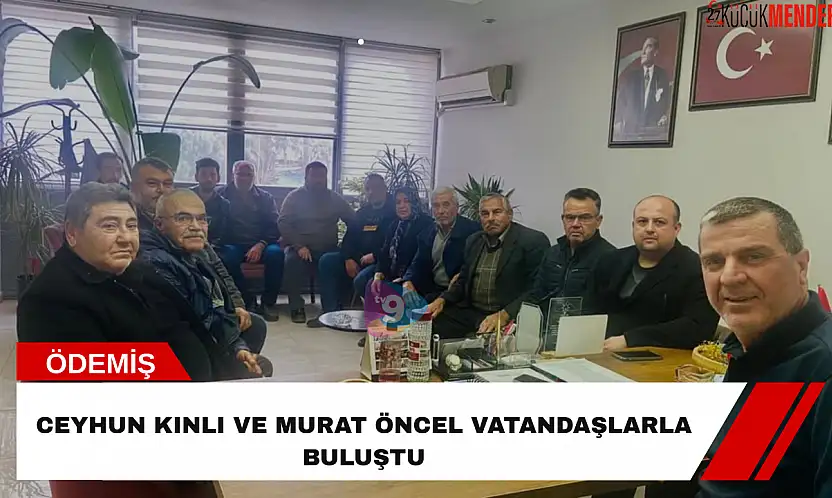 Ceyhun Kınlı ve Murat Öncel vatandaşlarla buluştu