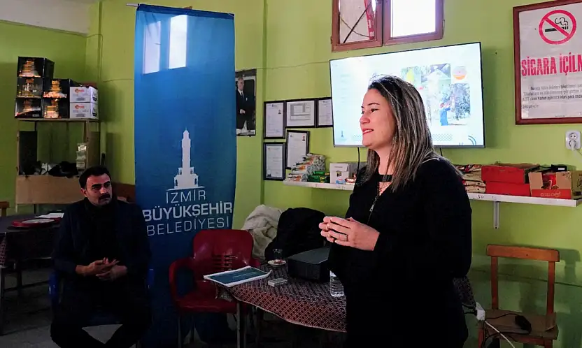 Doyranlı'da Zeytin Üreticilerine Eğitim Verildi