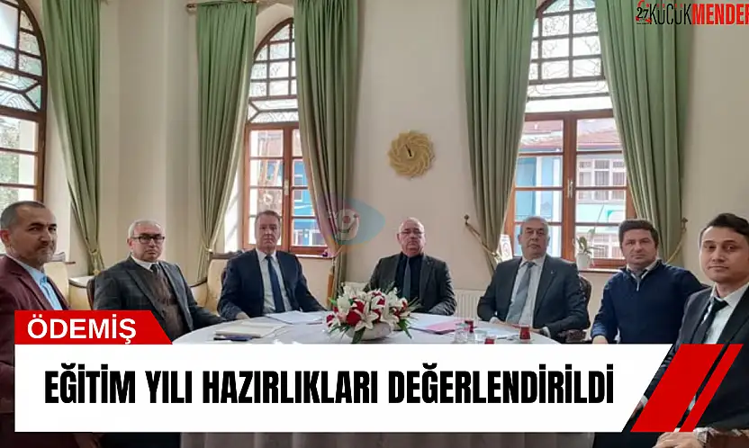 Eğitim yılı hazırlıkları değerlendirildi