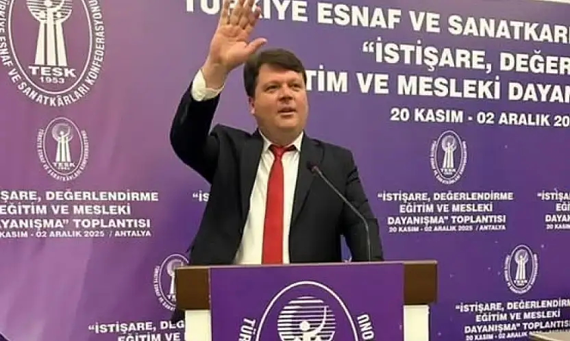 Esnaf ve Sanatkârlar Konfederasyonu Öncülüğünde Dayanışma Toplantısı Düzenlendi
