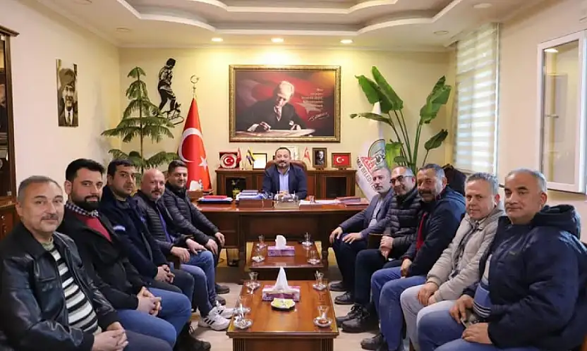 Hakan Güçlü'den Belediye Başkanı Turan'a Ziyaret