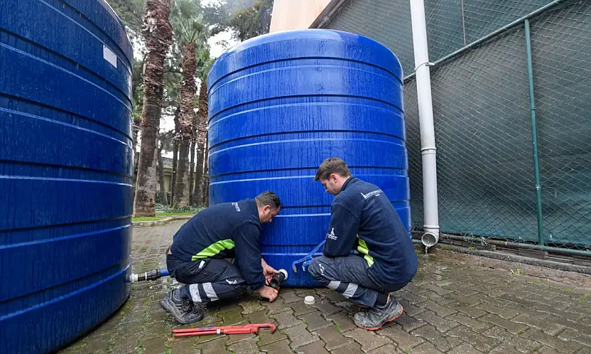 İzmir Büyükşehir Belediyesi'nden Kuraklığa Karşı Yağmur Suyu Hamlesi
