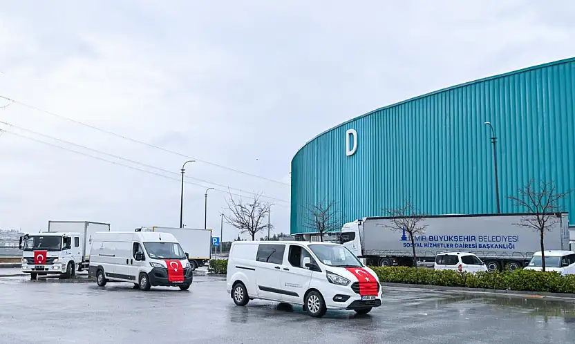 İzmir Büyükşehir'den Hatay'a Dayanışma Mesajı