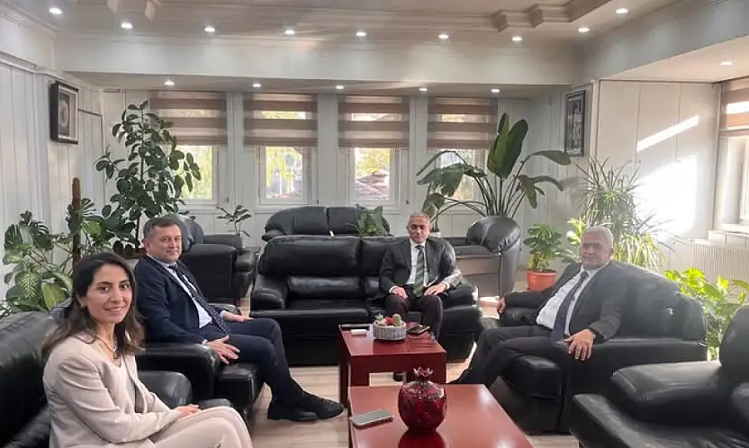 İZMİR'DE KAYMAKAMLAR ARASI ZİYARET GERÇEKLEŞTİ