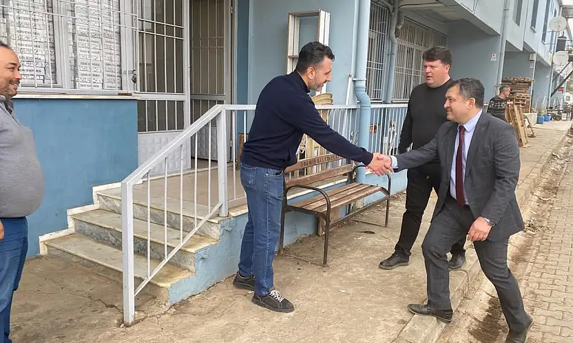 Kaymakam Erdoğan'dan Ayakkabıcılar Sitesi'ne Ziyaret