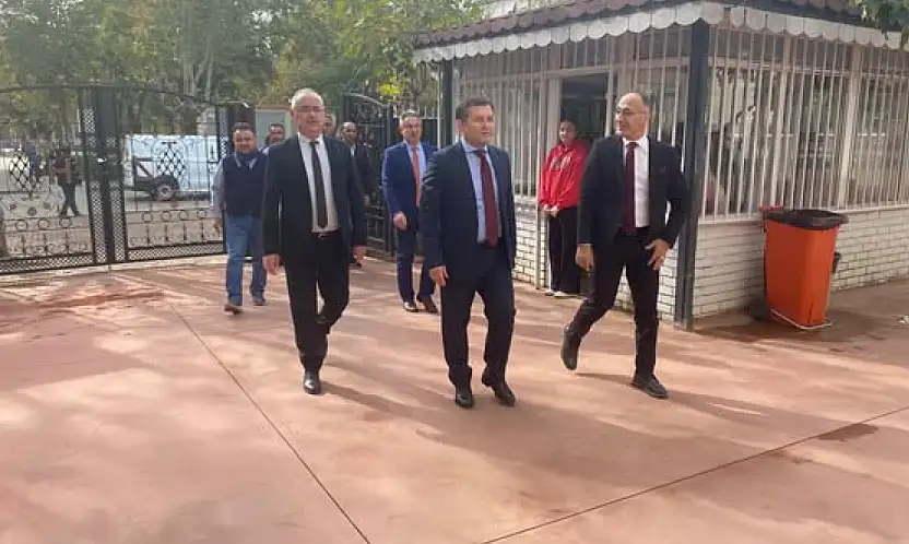 Kaymakam Erdoğan'dan Zübeyde Hanım MTAL'e İnceleme Ziyareti