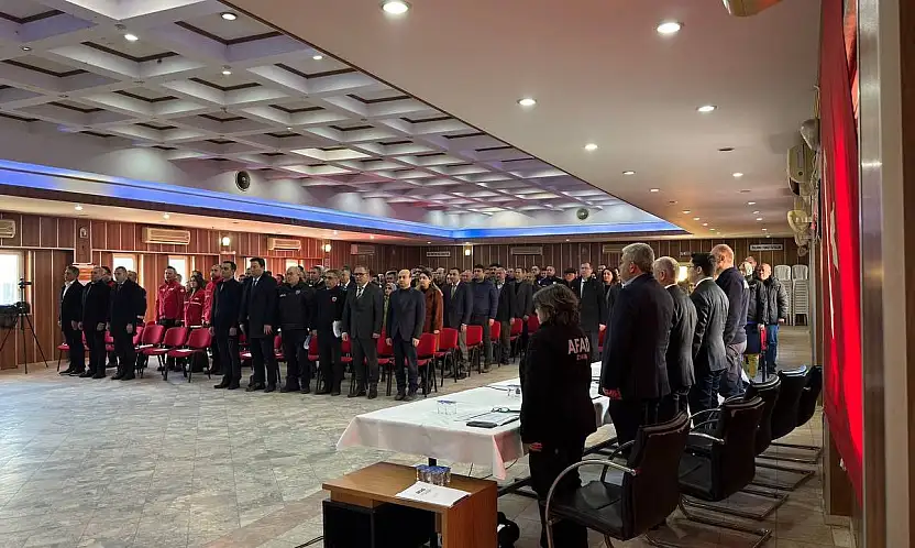 KİRAZ'DA AFET HAZIRLIKLARI MASAYA YATIRILDI