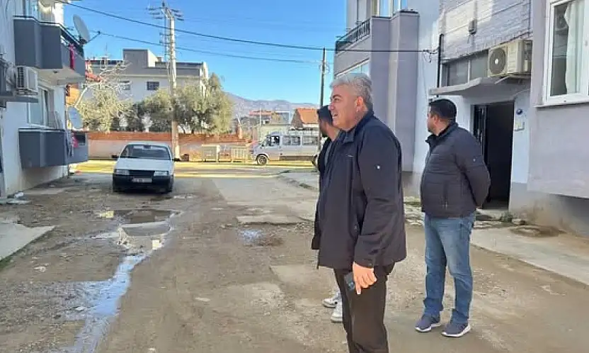 Kiraz'da Fen İşleri Çalışmaları Başkan Tarafından Yerinde Denetlendi