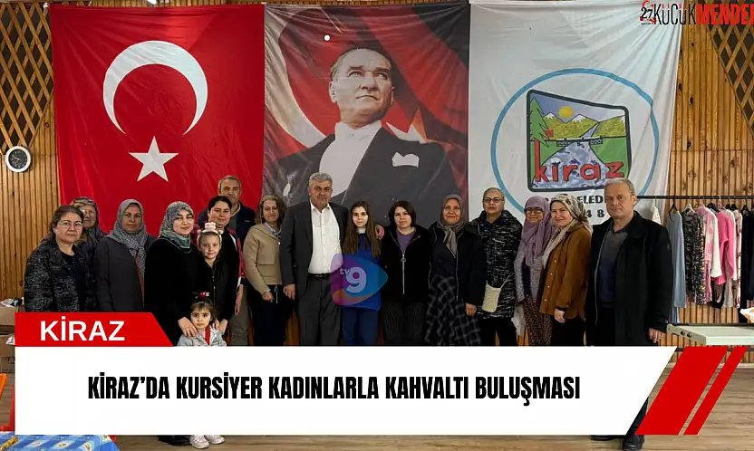 Kiraz'da kursiyer kadınlarla kahvaltı buluşması