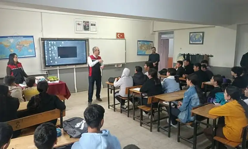 Kiraz'da Öğrencilere Gıda Güvenliği ve Su Tasarrufu Eğitimi