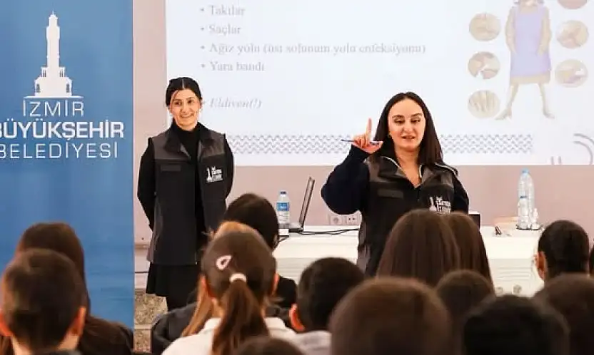 KİRAZ'DA 'TARLADAN SOFRAYA GIDA GÜVENLİĞİ' EĞİTİMİ GERÇEKLEŞTİRİLDİ