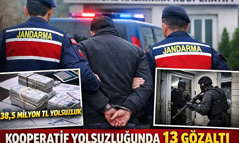 Kiraz'daki İki Tarımsal Kalkınma kooperatifine yönelik yolsuzluk operasyonu: 13 gözaltı