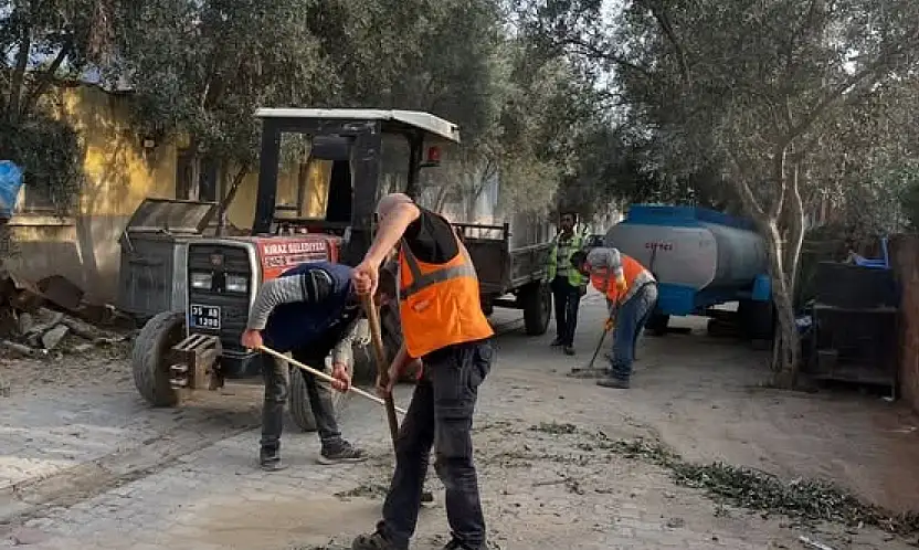 Kiraz Yeni Mahalle'de Temizlik Seferberliği Devam Ediyor