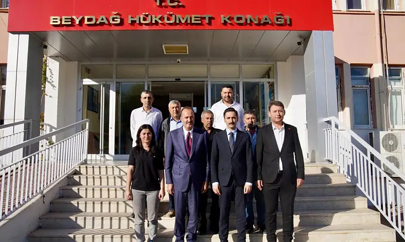 MHP Heyeti Beydağ Kaymakamı'nı Ziyaret Etti